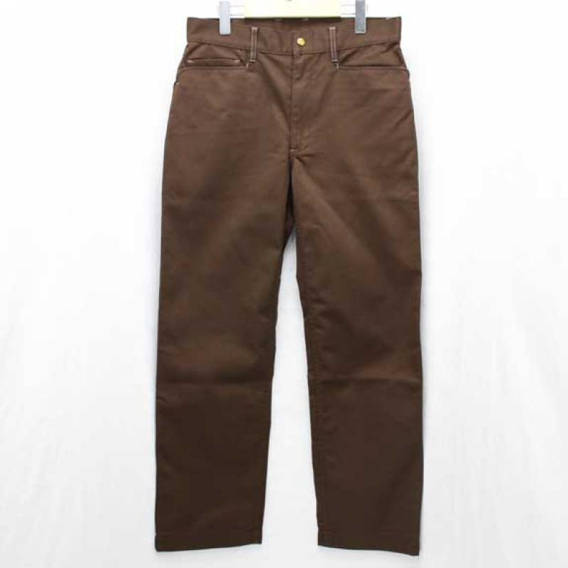 RATS FRISCO TWILL PANTS L/L:BROWN !!