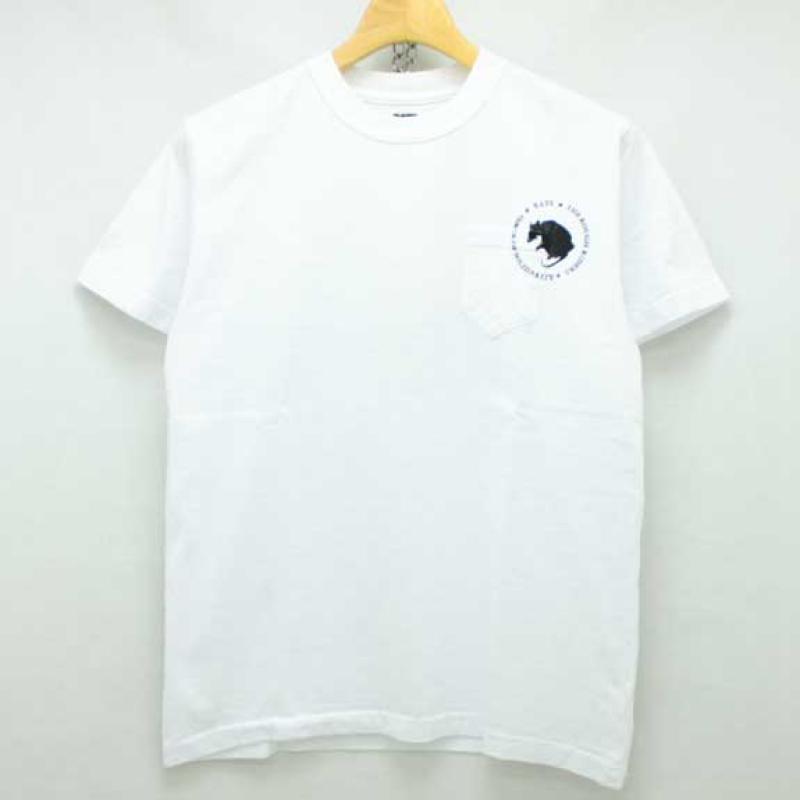 RATS HAPPINESS T-SHIRTS:WHITE