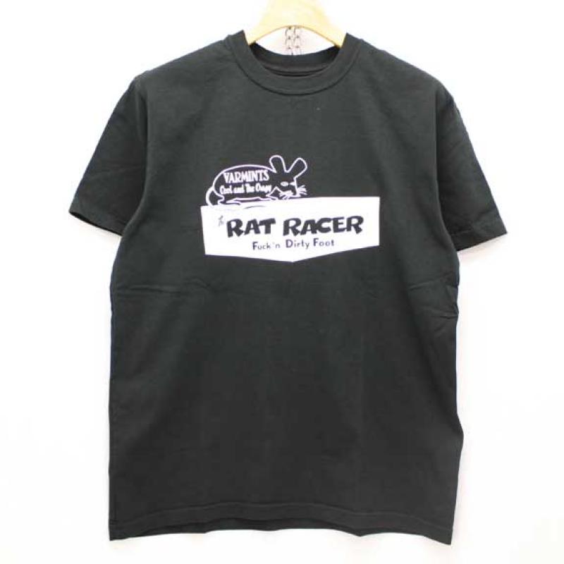 RATS RAT RACER T-SHIRTS:BLACK !!