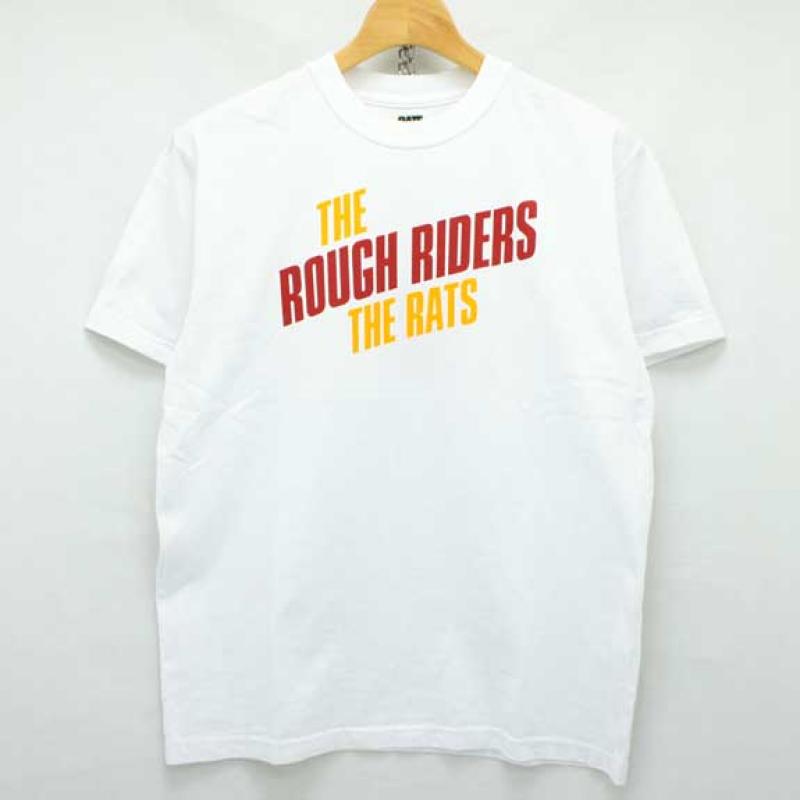 RATS THE ROUGH RIDERS T-SHIRTS:WHITE !!