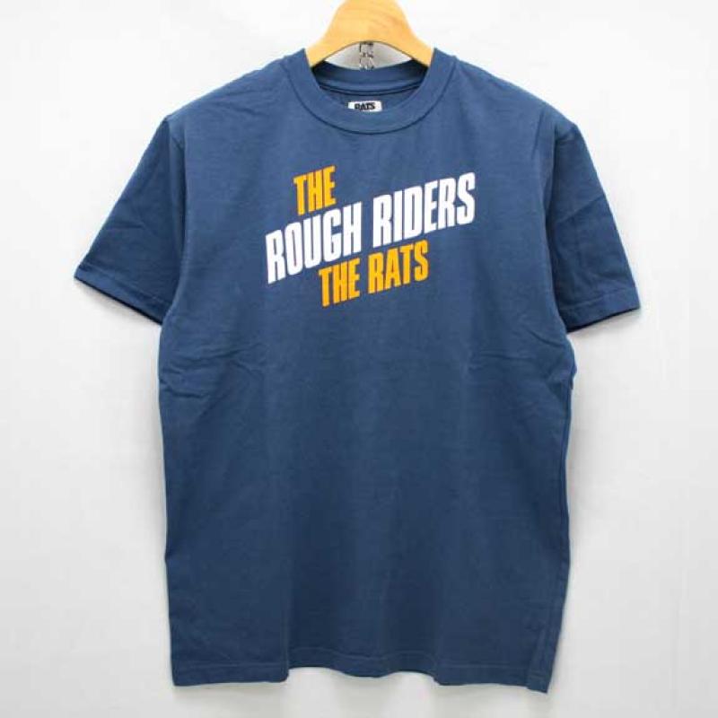 RATS THE ROUGH RIDERS T-SHIRTS:NAVY !!