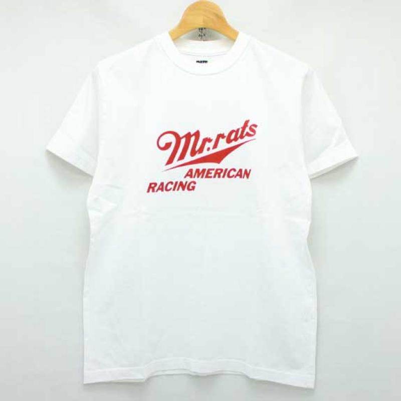 RATS MR RATS T-SHIRTS:WHITE !!