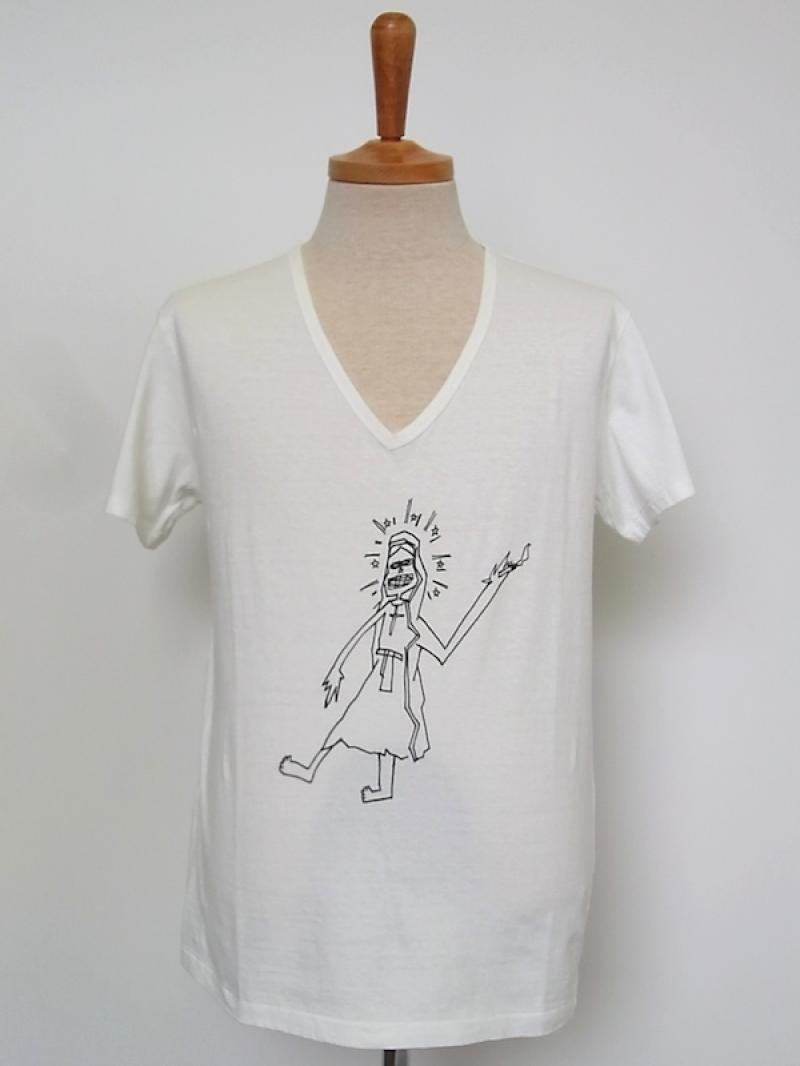 WACKOMARIA / V NECK TEE