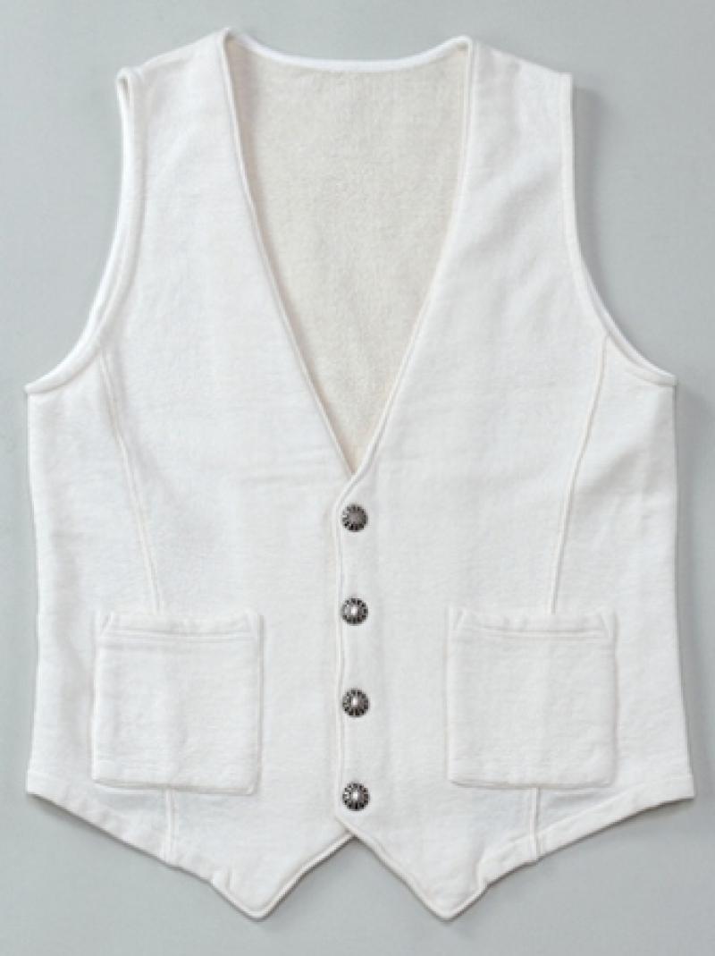 DELAY by Win&Sons:Linen Vintage IN Pile Lining VEST(DW19-V-002)