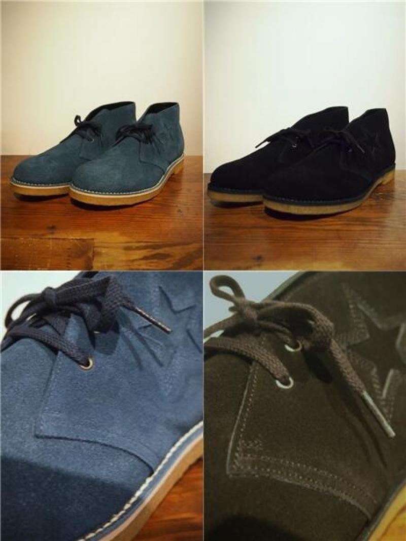 M 2014AW star cropped chukka boots