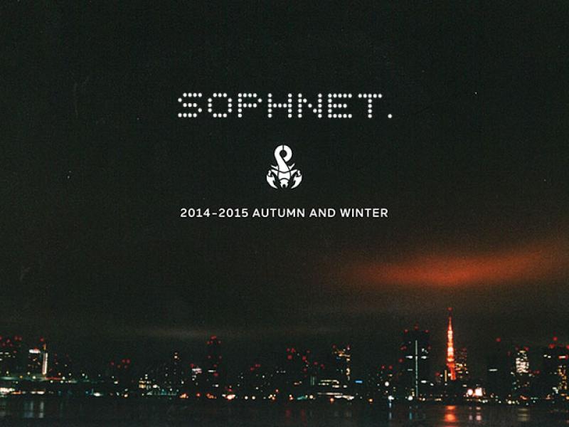 SOPHNET. 2014AW collection START !!