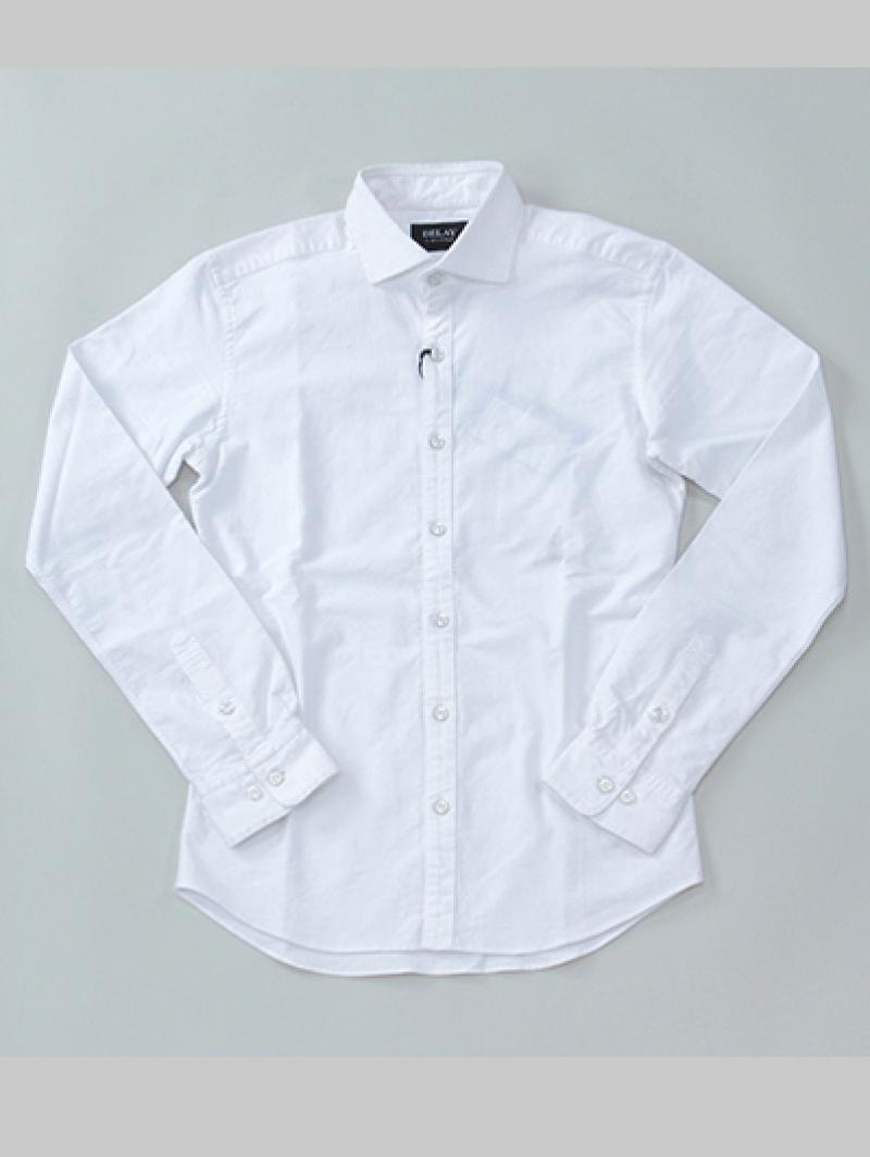 DELAY by Win&Sons:HEAVY OX SHIRT(DW20-SH-003)/WHITE