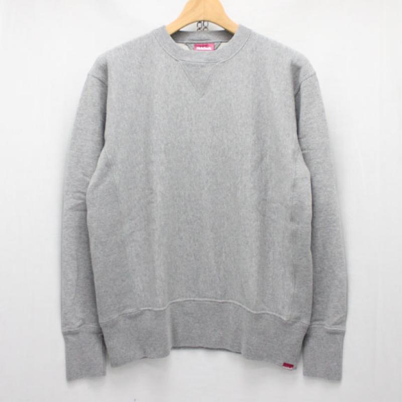 HIDE&SEEK Sweat Crew (14sa):H-GREY !!