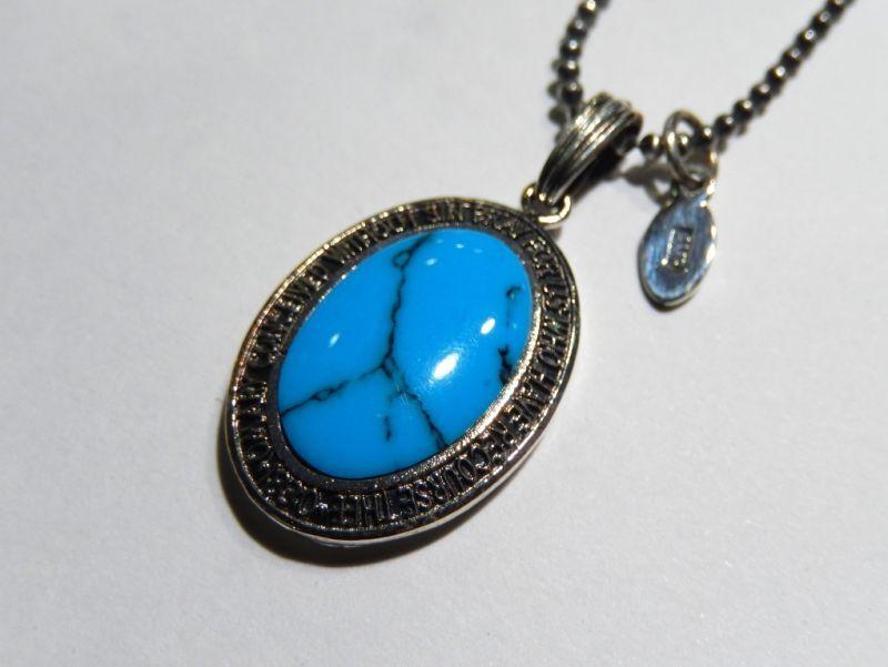 amp japan:Spider Turquoise Necklace[13AH-282]