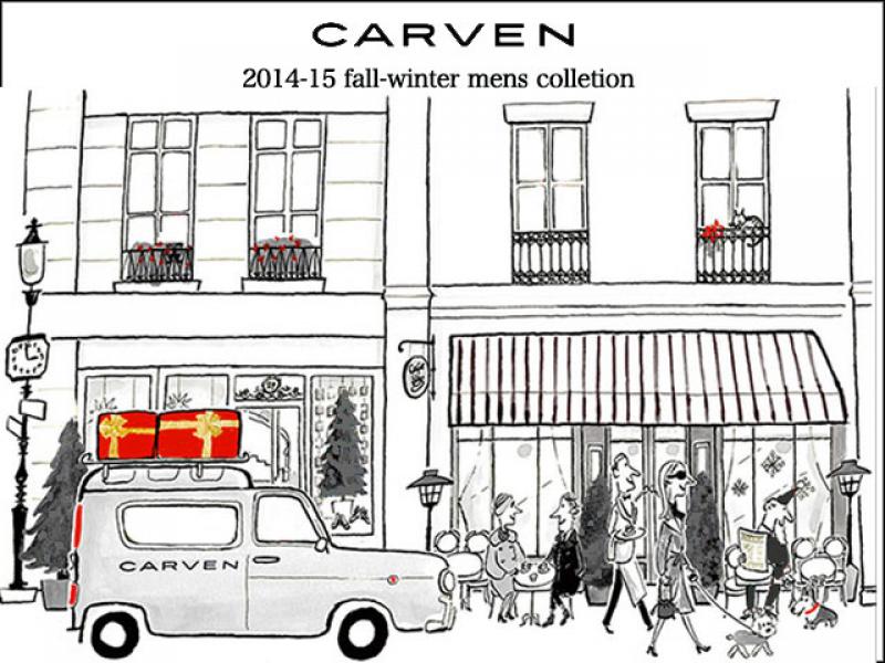 CARVEN 2014AW collection START !!