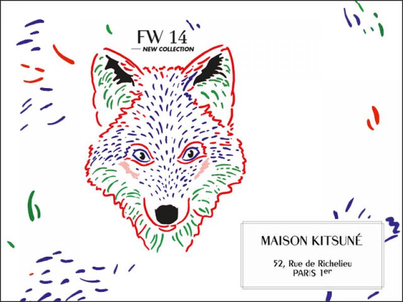 NEW BRAND MAISON KITSUNE2014AW START !!