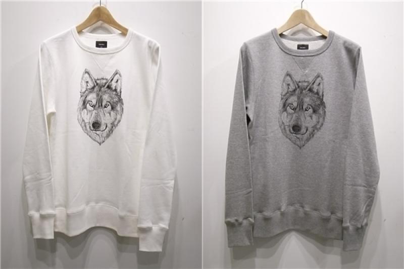 JAMA RICO꿷٤ǤPRINT SWEAT SHIRT "WOLF"ʤ..