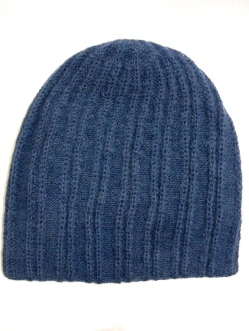 OURET:BABY ALPACA KNIT CAP[OR142-2174] /BLUE