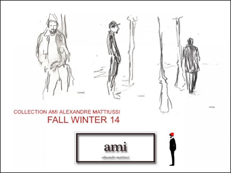 AMI alexandre mattiussi 2014AW collection START !!