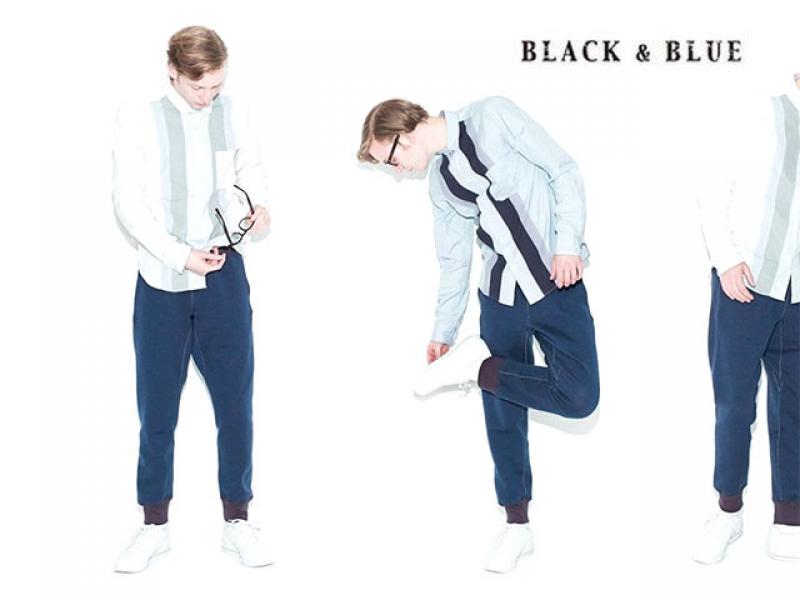 BLACK & BLUE 2014AW collection !!