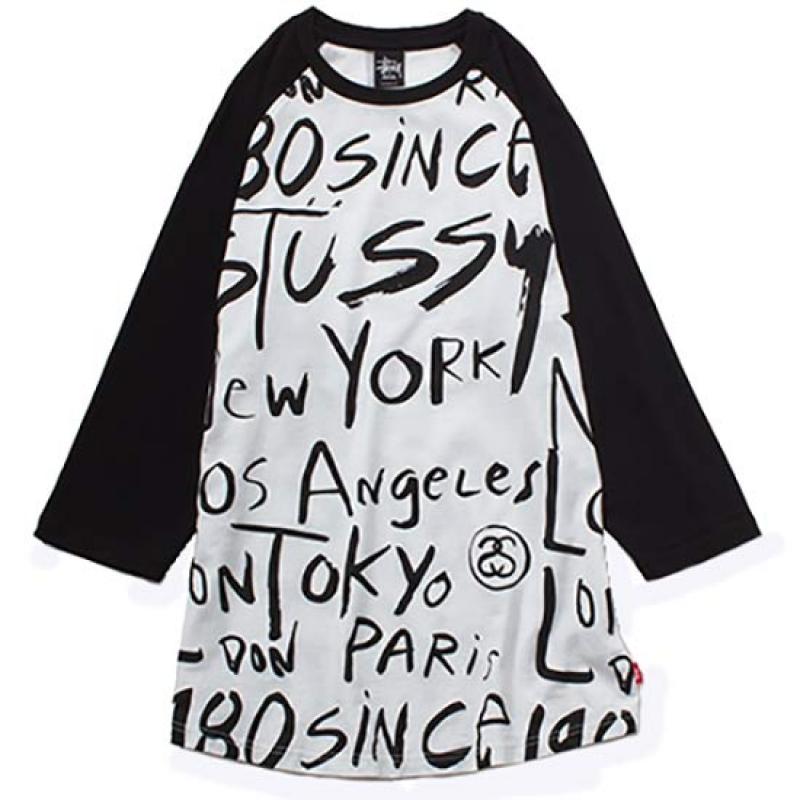 STUSSY Scribble 3/4 Raglan