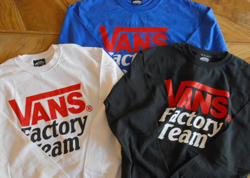 !VANSSD FACTORY TEAM T-SHIRT