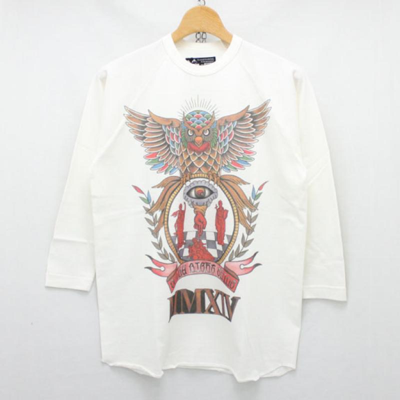 SOFT MACHINE BABYLON EYE RAGLAN:WHITE