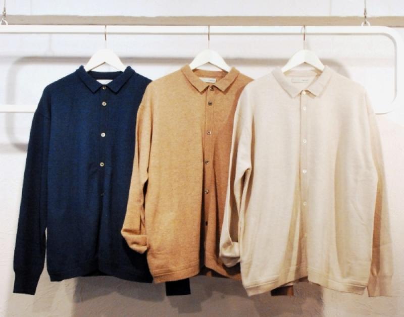 New arrivals/crépusculeCollar Knit