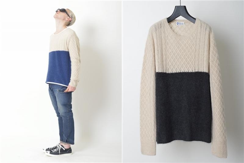 WHITE LINE꿷WL Ferret Cable Knit