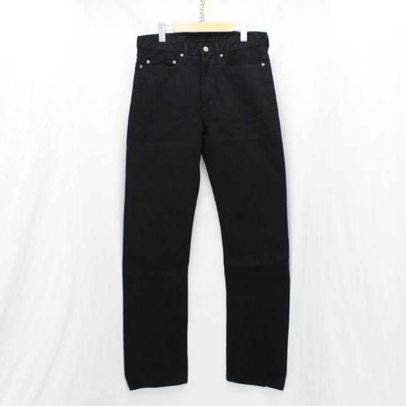 RATS BLACK DENIM PANTS:BLACK