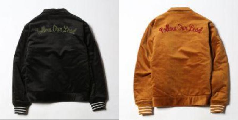 CALEE RIBLESS CORDUROY COACH JACKET