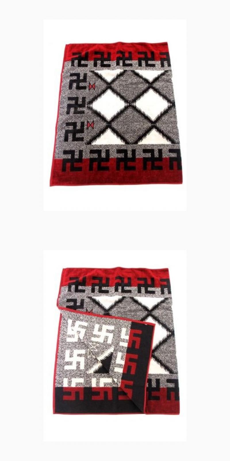 RATS SWASTIKA BEACH TOWEL