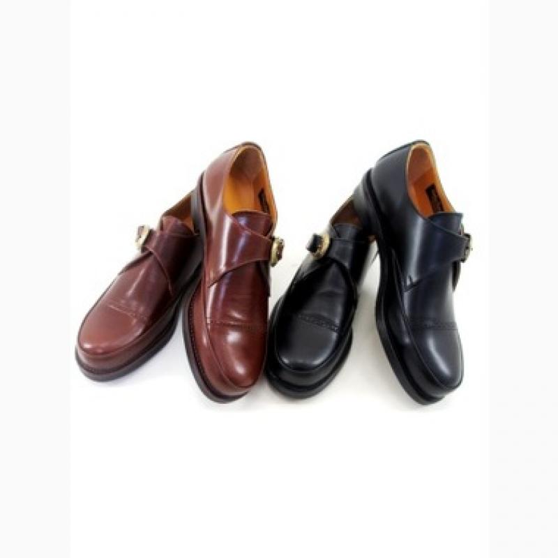 CALEE SINGLE MONK STRAP BOOTS