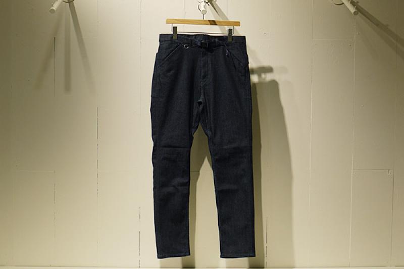 !STRETCH DENIM WEBBING PANTS