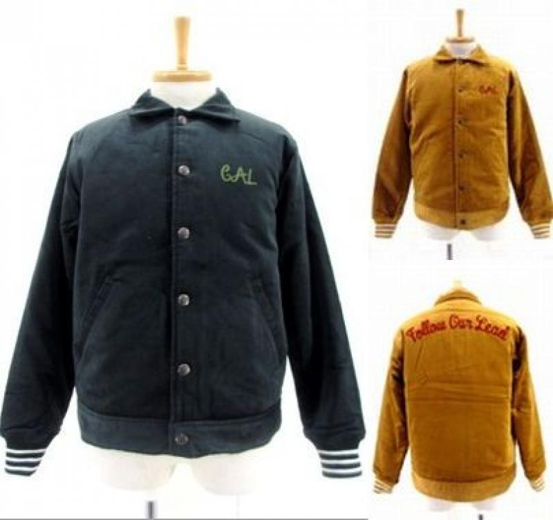 CALEE RIBLESS CORDUROY COACH JACKET