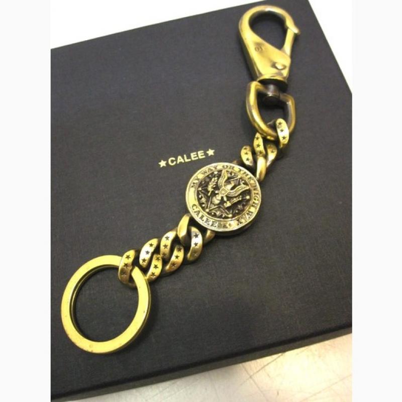 CALEE ACCESSORY CONCHO KEY CHAIN