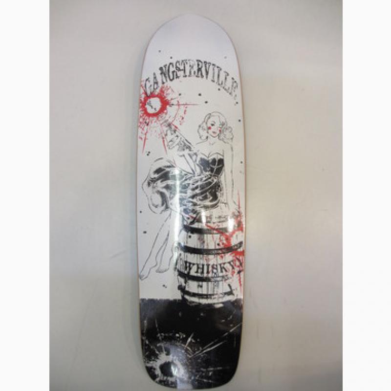 GANGSTERVILLE WHISKY-SKATE BOARD