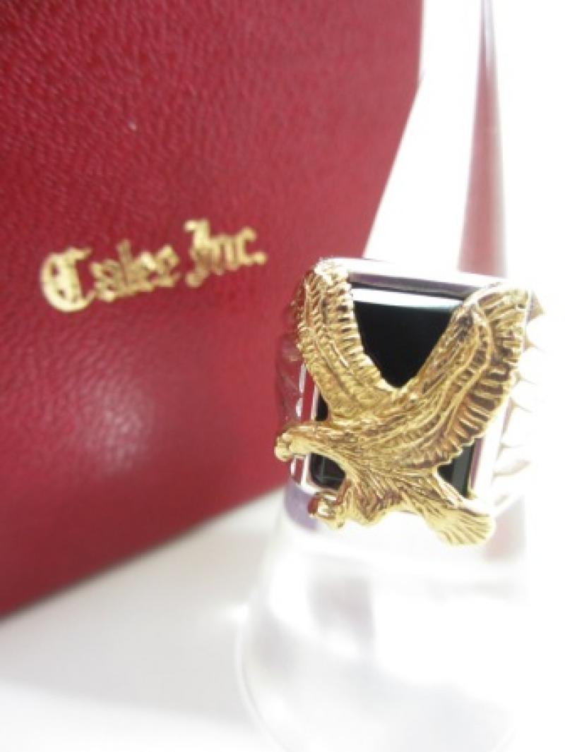 CALEE EAGLE PINKIE RING<SILVER925>