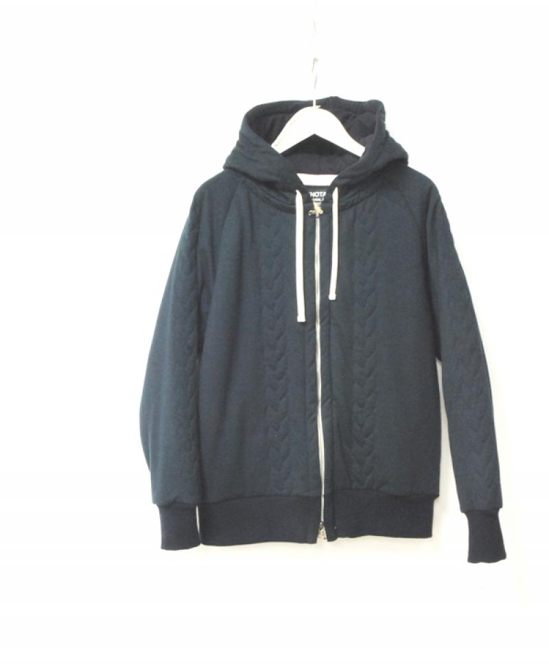 New arrivals/MINOTAUR CABLE QUILTING ZIP PARKA