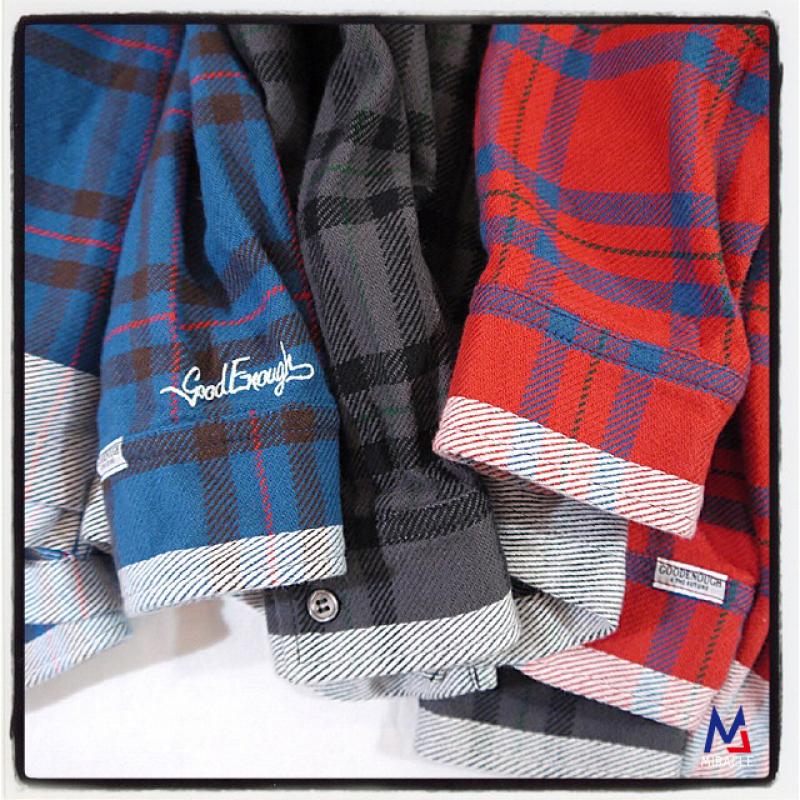 CHECK FLANNEL LINE SHIRT