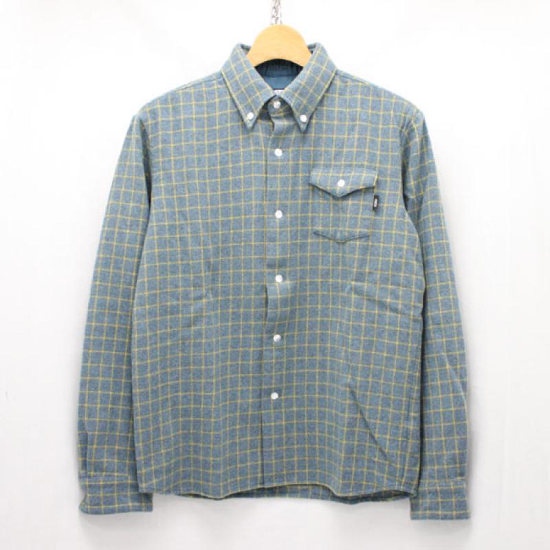 RATS WOOL B.D. SHIRTS:BLUE !!