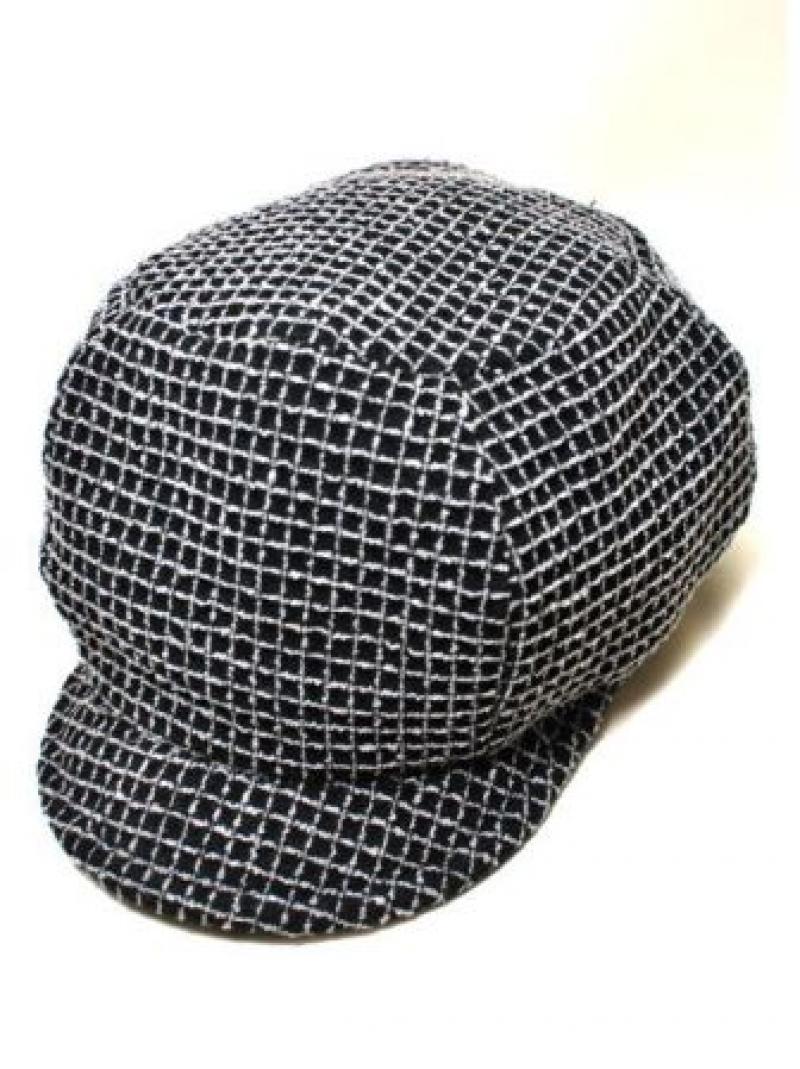 OURET(å):WOOL WAFFLE CHECK CASQUETTE[OR142-4281] 