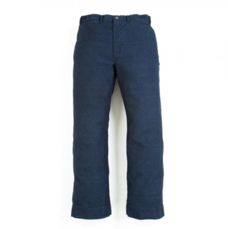 COOTIE Indigo Pique Work Trousers