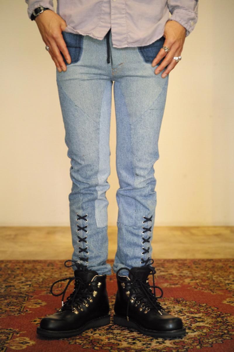 TAKAHIROMIYASHITATheSoloIst. sw.0029. jodhpurs jean.