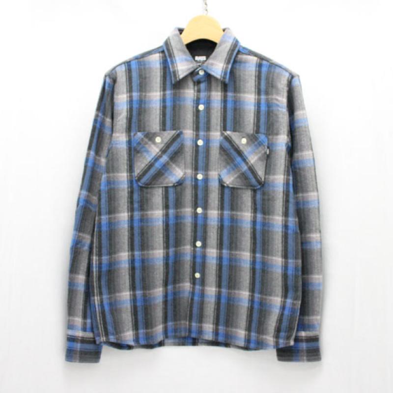 RATS OMBRE CHECK SHIRTS:BLUE !!