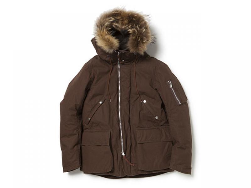 nonnative/TROOPER DOWN JACKET COTTON WEATHER CLOTH WITH WINDSTOPPER 2L !