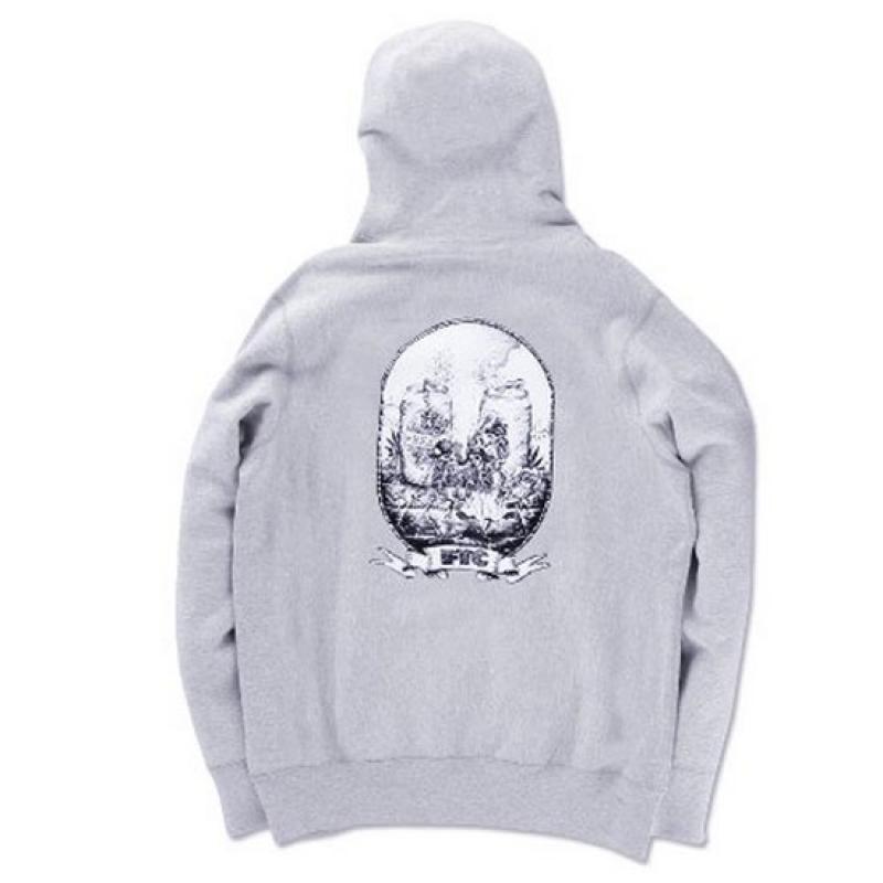 FTC CERVEZA PARA LOS MUERTOS PRINT ZIP UP HOODY