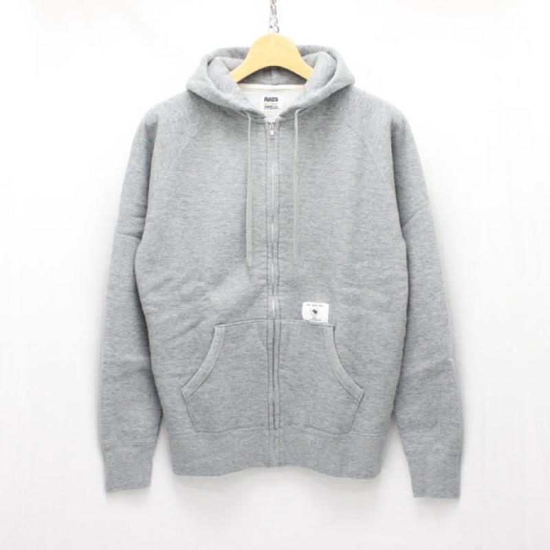 RATS ZIP UP PARKA:TOP GREY !!