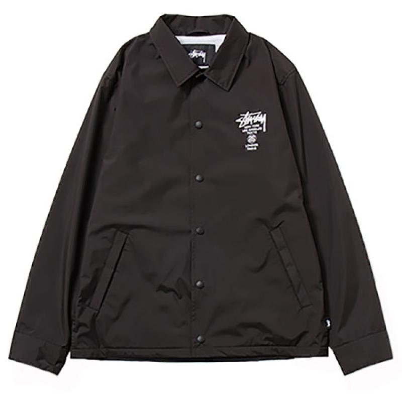 stussy World Tour Coach Jacket