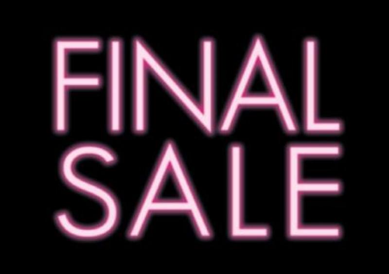 FINAL SALE!!