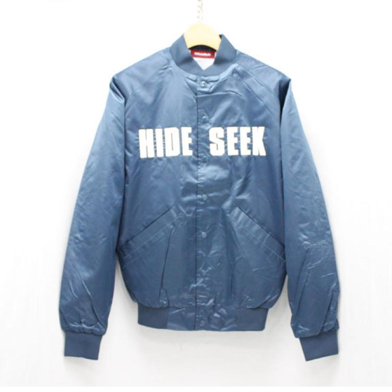 HIDE&SEEK Stadium JKT-95 (15ss):NAVY !!