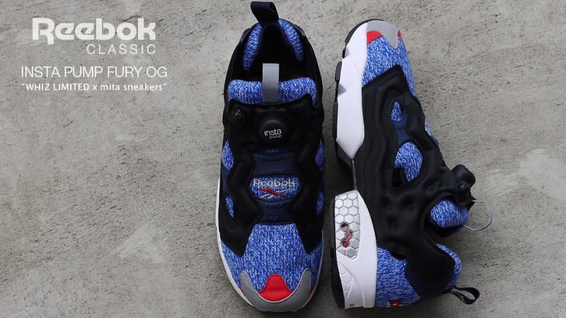 whizlimited x mita sneakers x reebokclassics Instapump Fury