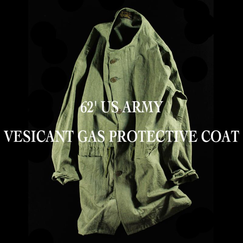 Varde77/62' US ARMY VESICANT GAS PROTECTIVE COAT 