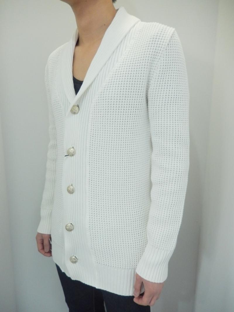 DELAY by Win&Sons:BECK Shawl Cardigan[DW21-K-003] /WHITE