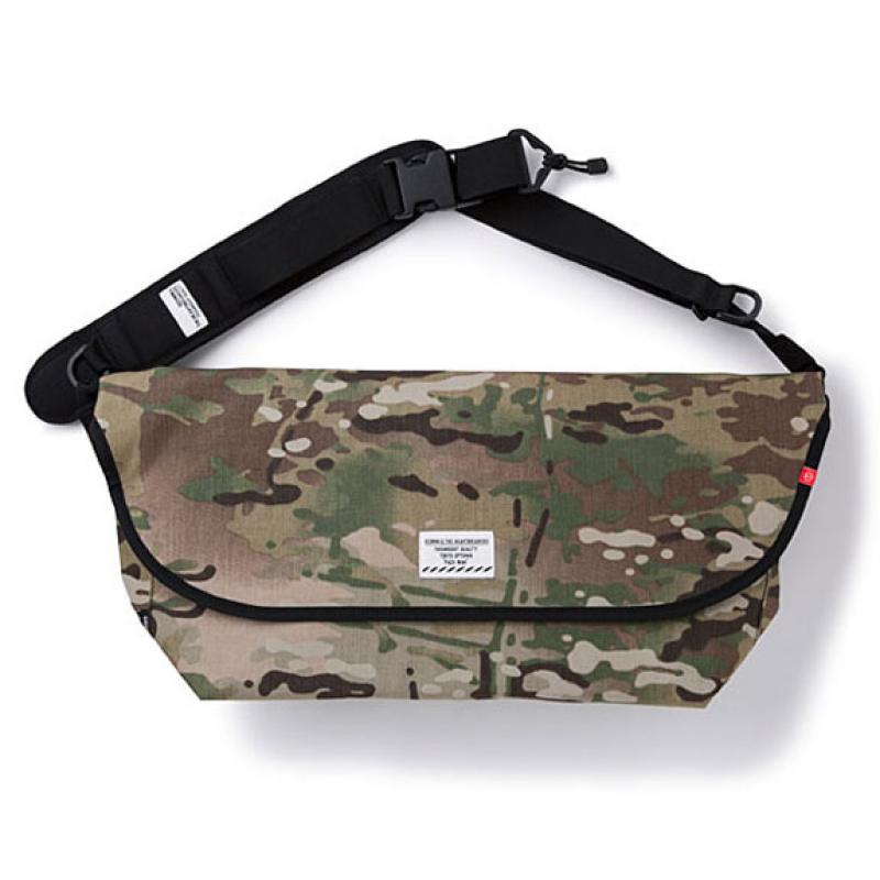 BEDWIN MESSENGER BAG 1 "HOBO LITE":CAMO !!